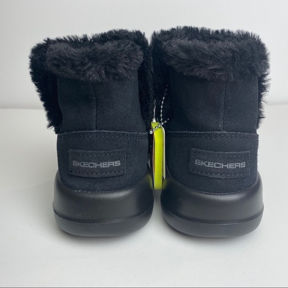 NEW Skechers On-The-go Joy-Bundle Up Boot Blk 5.5 - Picture 4 of 11